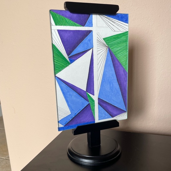 Contemporary Geometry : 5in by 7in picture - Picture 1 of 2